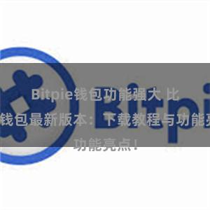 Bitpie钱包功能强大 比特派钱包最新版本：下载教程与功能亮点！